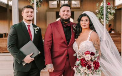 Officiant Josh Arrendondo