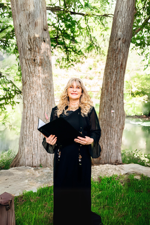 Minister Mary Adams Eck Non-Denominational Wedding Officiant Minister Mary Adams Eck of Texas Wedding Ministers