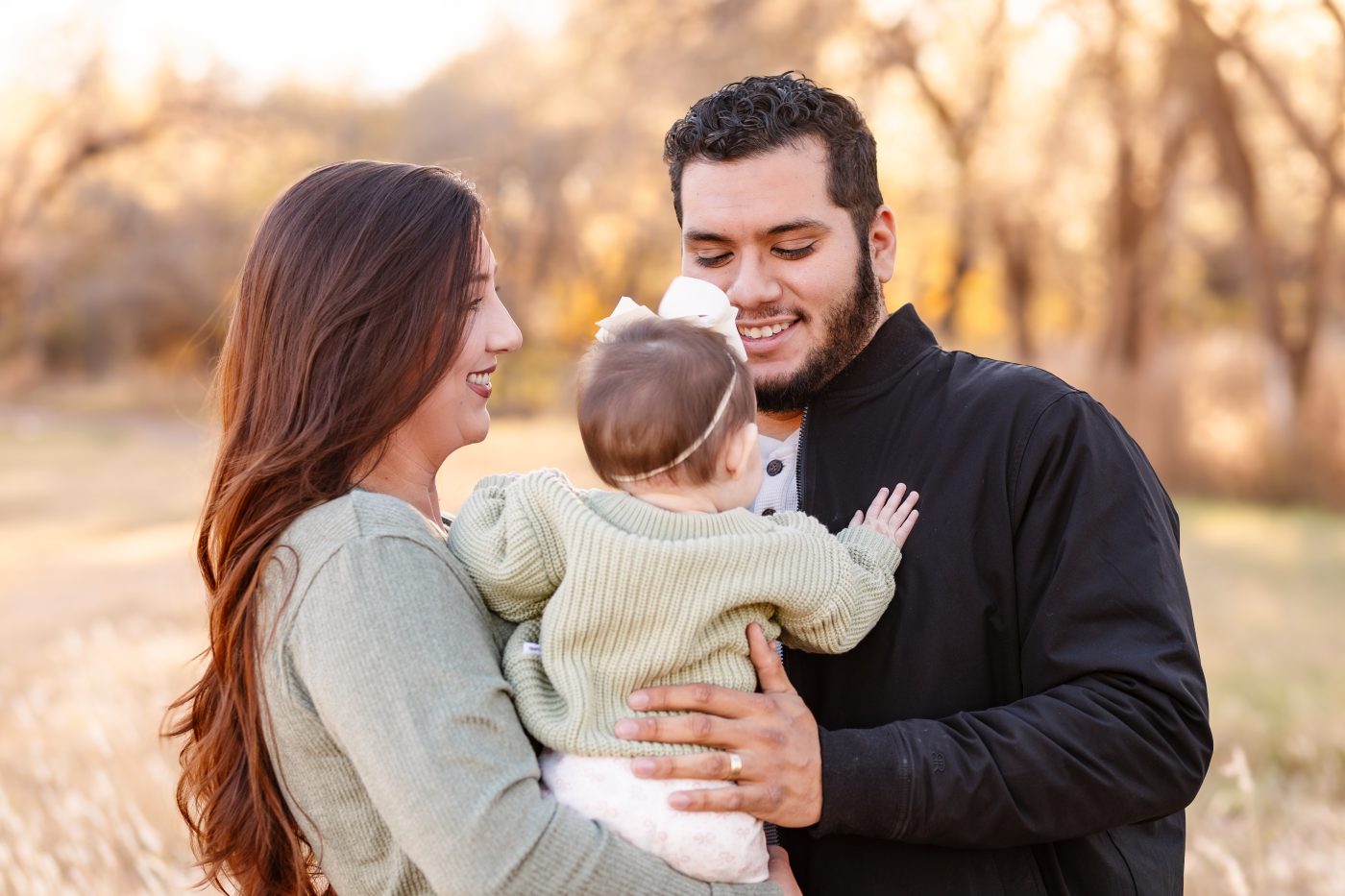 Reverend Alvaro Cassio with his family